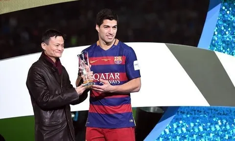 Đế chế của Jack Ma sắp ngự trị trên áo Barca