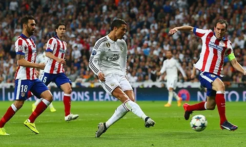 Derby Madrid đang trở thành nỗi ám ảnh với Ronaldo