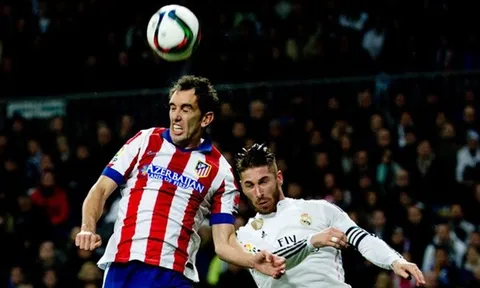 Diego Godin vs Sergio Ramos: Ai mới là cận vệ vững chắc nhất thành Madrid?