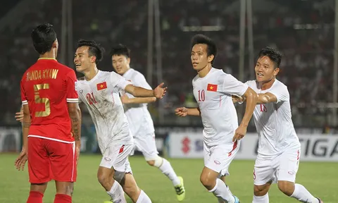 Diễn biến chính trận Myanmar 1-2 Việt Nam