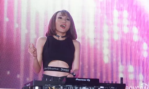 Dj TyTy quẩy tung đêm chung kết EURO bằng những giai điệu sôi động