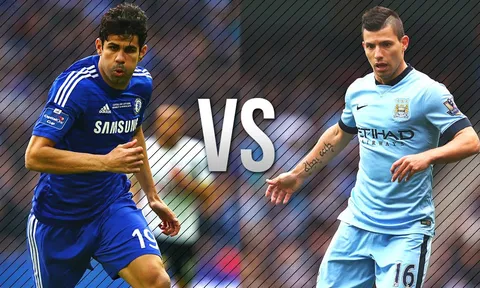 Đọ tài Diego Costa - Sergio Aguero