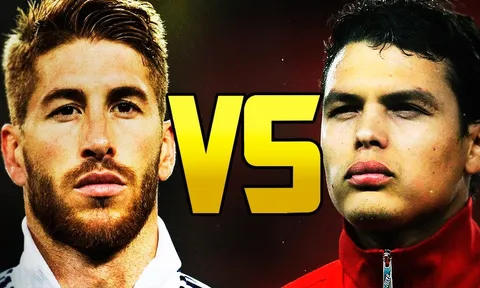 Đọ tài Thiago Silva và Sergio Ramos
