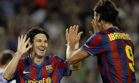Đội hình huyền thoại từng sát cánh với Ibrahimovic