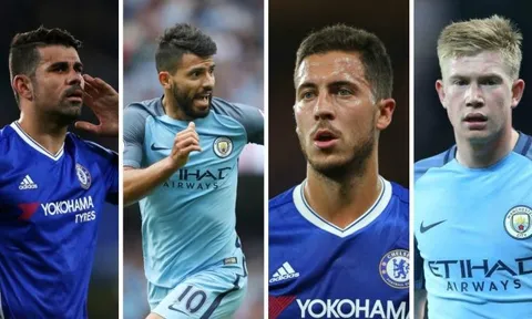 Đội hình kết hợp Man City - Chelsea: 3-4-3 và sự lấn át của người London