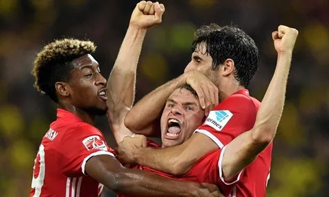 Dortmund 0-2 Bayern Munich (Siêu cúp Đức)