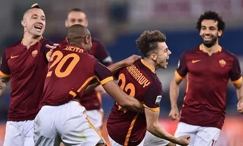 Dzeko tỏa sáng, Roma đại thắng Crotone