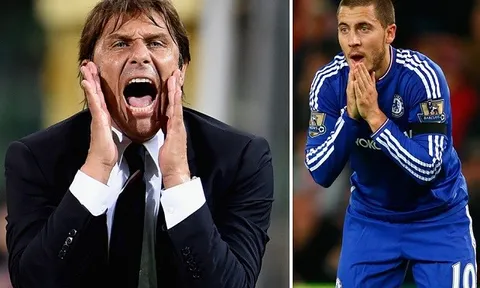 Eden Hazard không ngớt lời 'nịnh' Conte