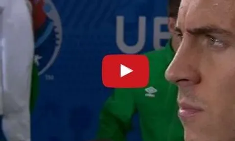 Eden Hazard làm khổ hàng thủ Ireland như thế nào?