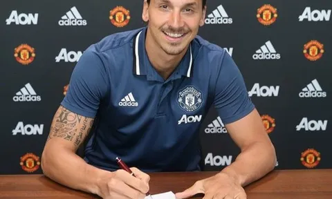 Những hình ảnh đầu tiên của Zlatan Ibrahimovic tại M.U