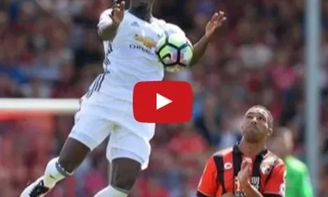 Eric Bailly chơi cực hay trong trận AFC Bournemouth - M.U