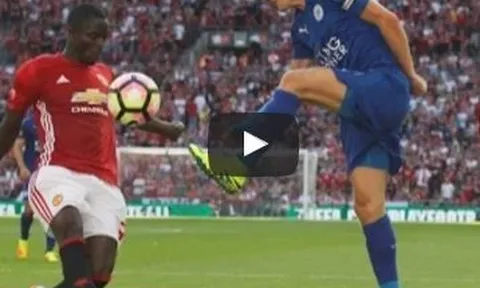 Eric Bailly chơi cực hay trong trận M.U - Leicester City