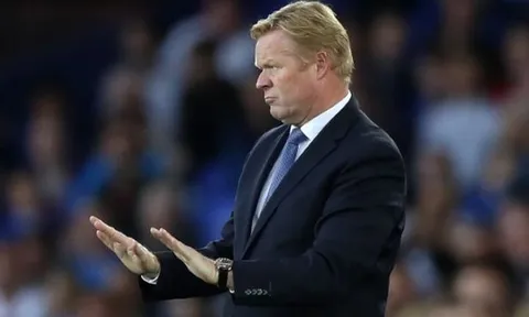 Everton bay cao, Koeman khiêm tốn