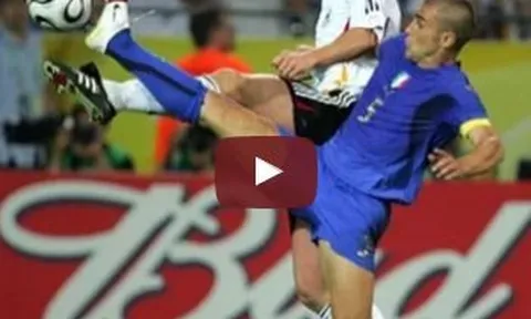 Fabio Cannavaro phòng ngự cực hay vs Đức (World Cup 2006)