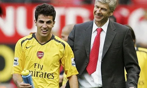Fabregas: Arsene Wenger là người cha thứ hai của tôi