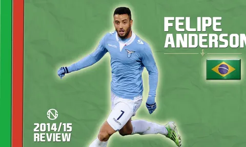 Felipe Anderson - Tài năng trẻ được nhiều đại gia thèm khát