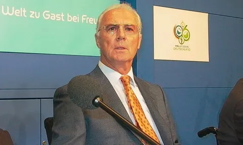 Beckenbauer nhận thù lao 5,5 triệu euro tại World Cup 2006