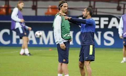 Tái ngộ Ibrahimovic, Pep Guardiola phản ứng ra sao?