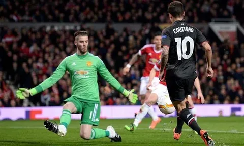Ghi bàn vào lưới Man Utd là pha lập công để đời của Coutinho