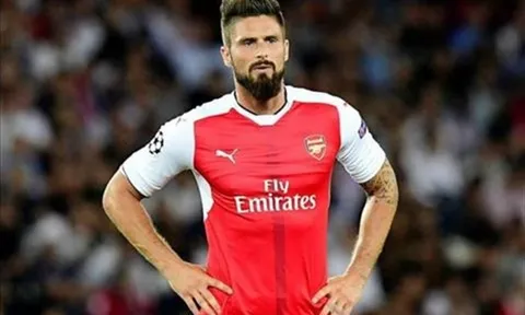 Giroud chấn thương, Perez sẽ đá chính cho Arsenal