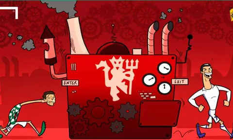 Góc biếm họa: Cách M.U "chế tạo" CR7; Messi là fan ruột Real