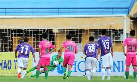 Gonzalo đá hỏng 11 m, Hà Nội T&T vẫn lên nhì V-League 2016