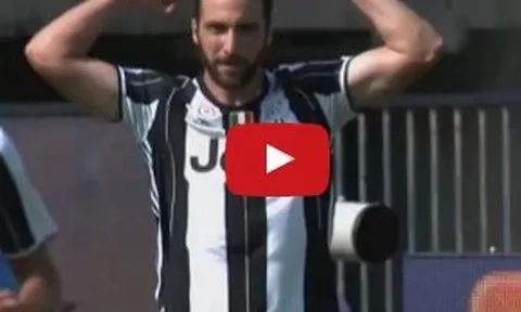 Gonzalo Higuain chơi cực hay trong trận Empoli 0-3 Juventus