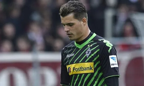 Granit Xhaka khi còn khoác áo Gladbach
