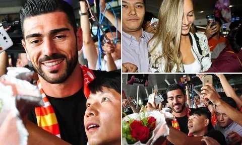 Graziano Pelle chán ngán Trung Quốc