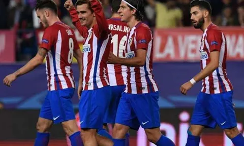 Griezmann lập cú đúp, Atletico vượt qua Rostov đầy kịch tính