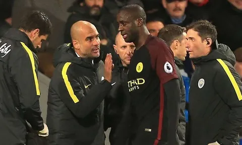 Guardiola tính kéo Yaya Toure xuống đá như trung vệ
