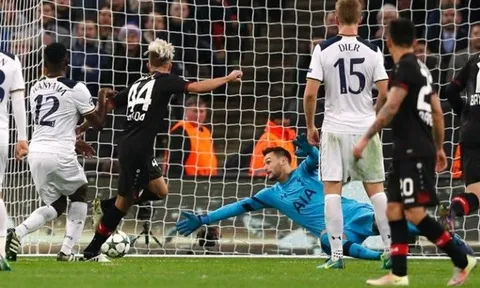 Hạ sát Tottenham, Leverkusen đặt một chân vào vòng knock-out