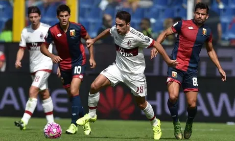 Hàng công im tiếng, Milan thảm bại trước Genoa