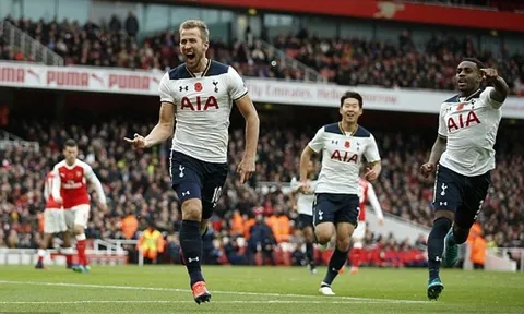 Harry Kane ghi bàn, Tottenham cầm chân Arsenal ở Emirates