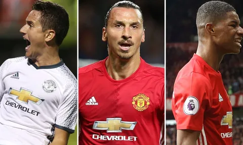Herrera tranh giải Cầu thủ của tháng với Rashford và Ibra