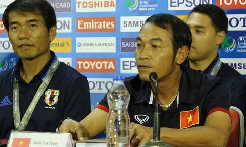 HLV Đinh Thế Nam: “U16 Việt Nam sẽ tạo nên bất ngờ trước U16 Iran”