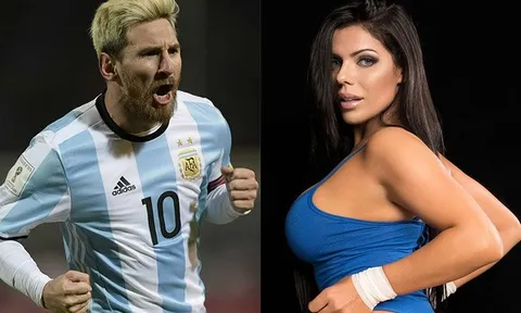 Hoa hậu vòng ba gạt bỏ quê hương, ủng hộ Messi