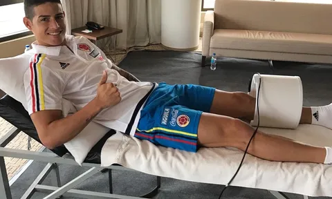 Hồi phục thần tốc, James Rodriguez đem hy vọng cho Colombia