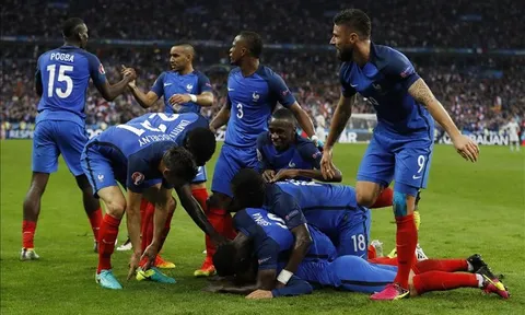 Hủy diệt Iceland, Pháp lập kỷ lục tại EURO 2016