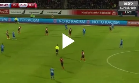Iceland 2-0 Thổ Nhĩ Kỳ (vòng loại World Cup)