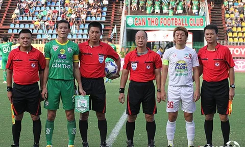 Vòng 14 V-League 2016: Lại nóng vấn đề trọng tài