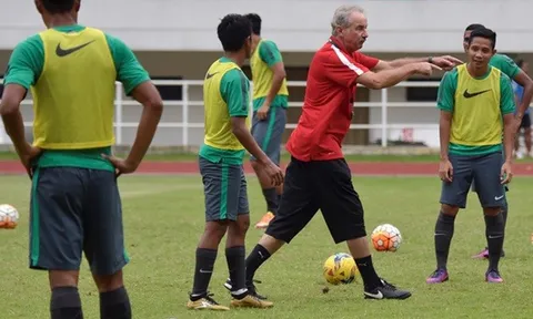 Indonesia chuẩn bị cho trận thủy chiến với Việt Nam ở bán kết AFF Cup
