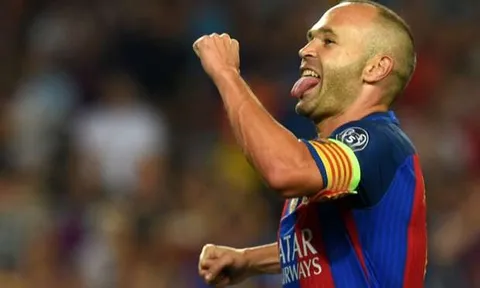 Iniesta lập kỉ lục khủng sau trận hoà Atletico