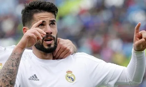 Isco khao khát được gia hạn với Real Madrid