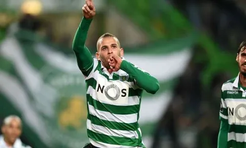 Islam Slimani - "Bom tấn" vừa được Leicester kích nổ