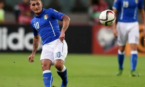 Italia nhận 'cú hích' cực lớn ở hàng tiền vệ
