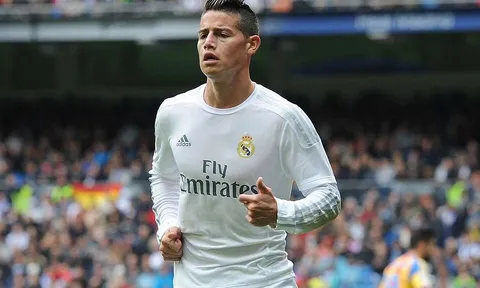 Đã có đội bóng Anh trả 72 triệu bảng cho James Rodriguez