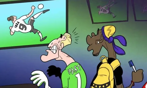 Joe Hart lạnh sống lưng trước siêu phẩm của Ibrahimovic