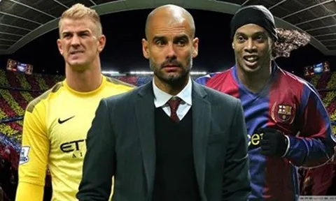 Joe Hart, Ronaldinho và 6 ngôi sao bị Pep Guardiola hắt hủi