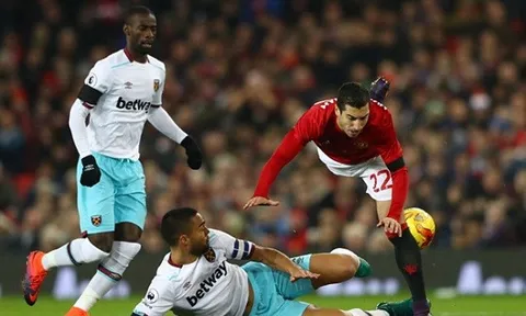 Jose Mourinho phấn khích với màn trình diễn của Mkhitaryan